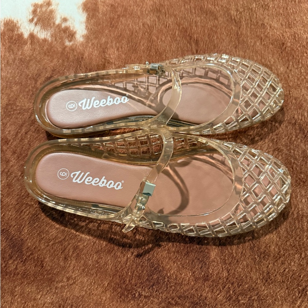 Jelly Mary Jane Flats - Picture 3 of 4